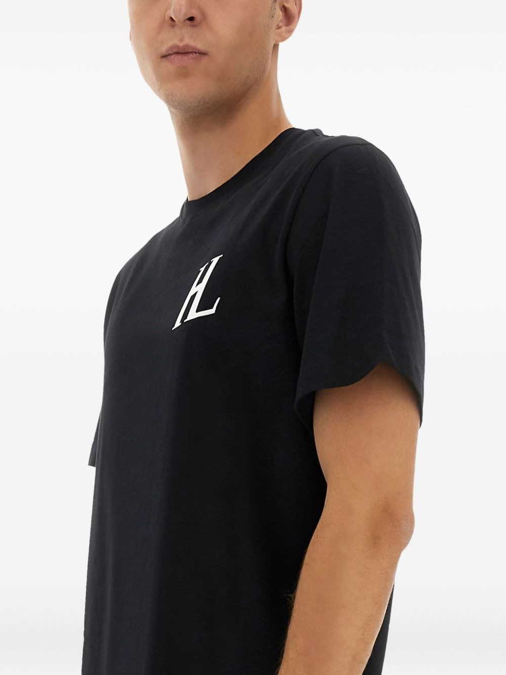 logo-detail cotton T-shirt - 4