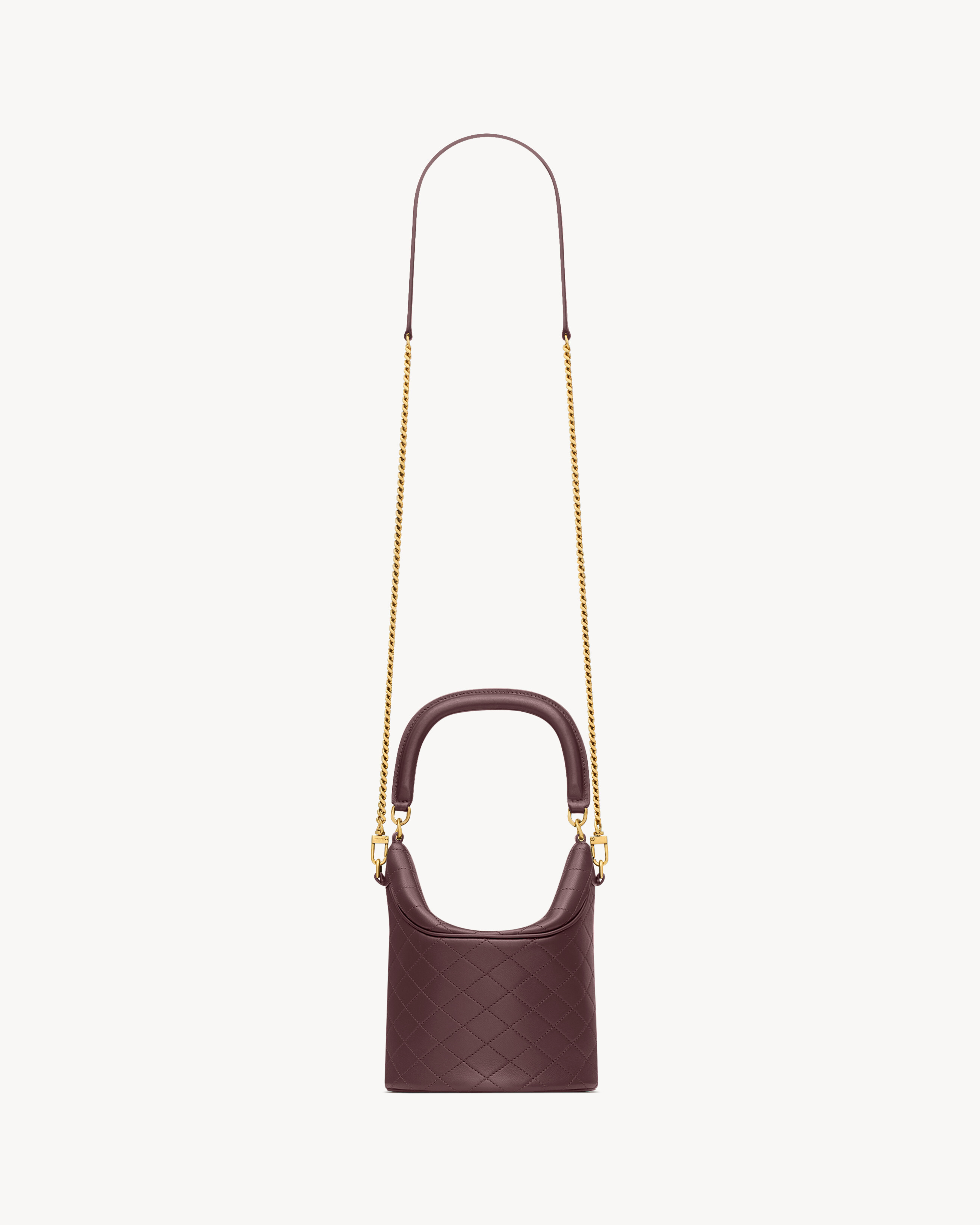 GABY BUCKET BAG IN LAMBSKIN - 3