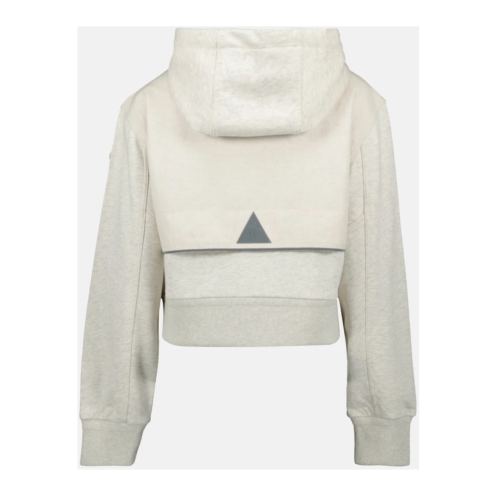 BEIGE COTTON ZIP SWEATSHIRT SPRING-SUMMER 2025 - 2