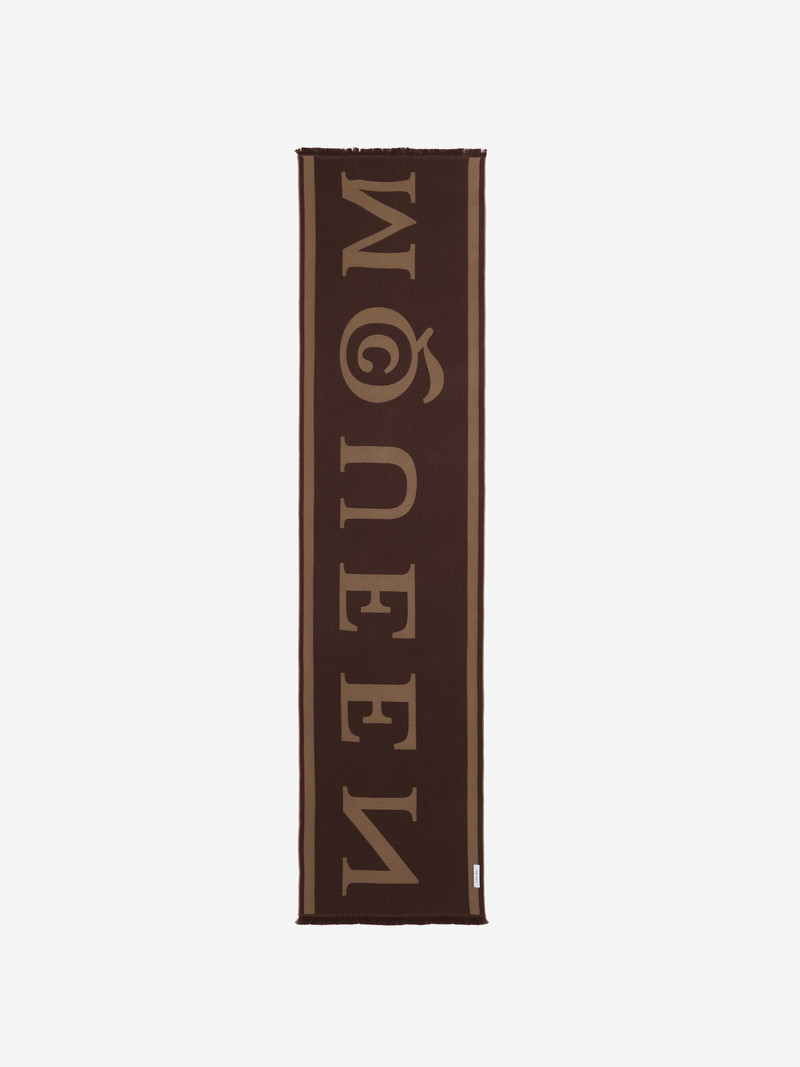 McQueen Wool Jacquard Scarf 3
