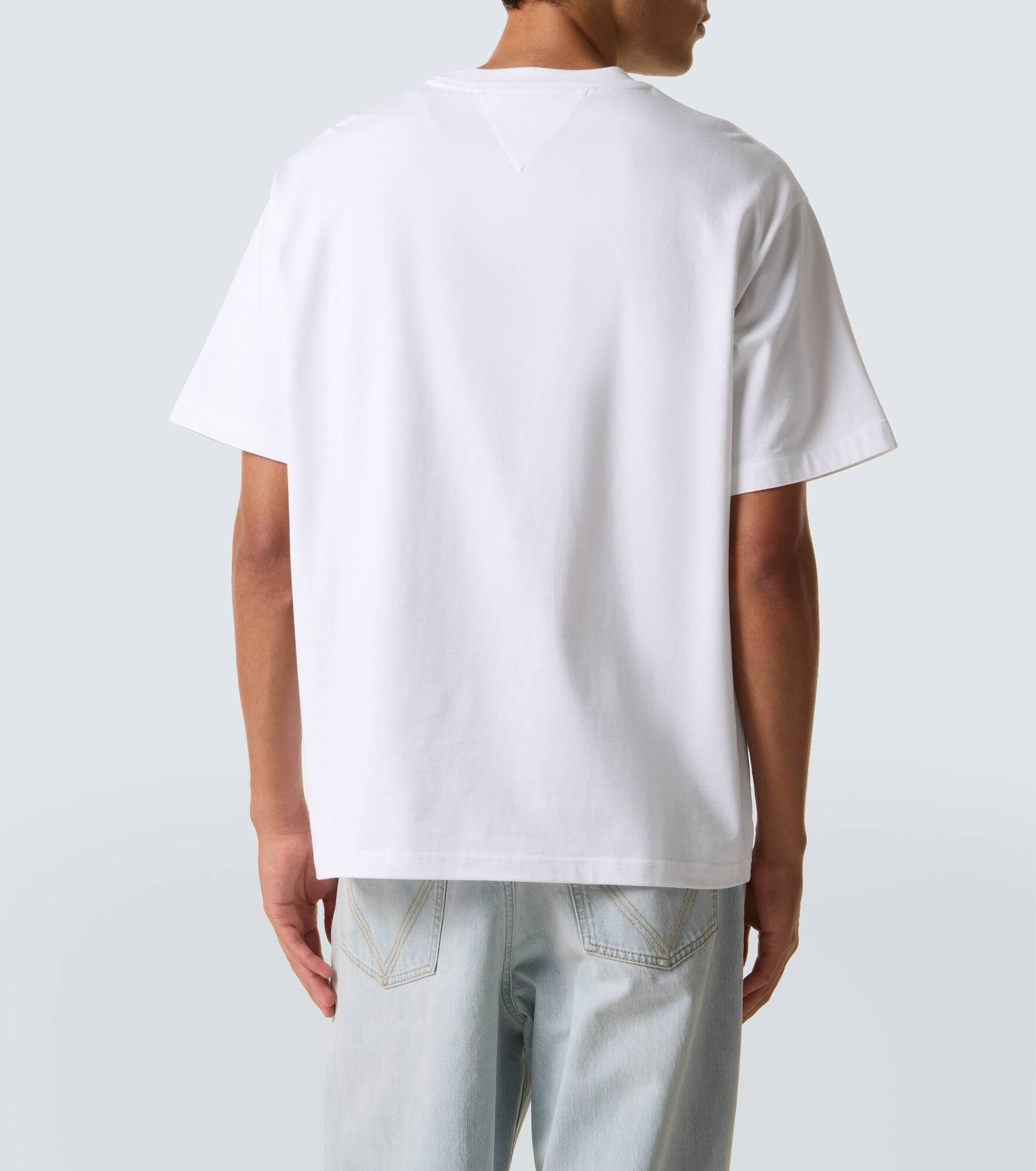 Printed cotton jersey T-shirt - 4