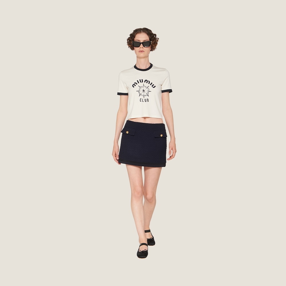 Print jersey T-shirt - 2