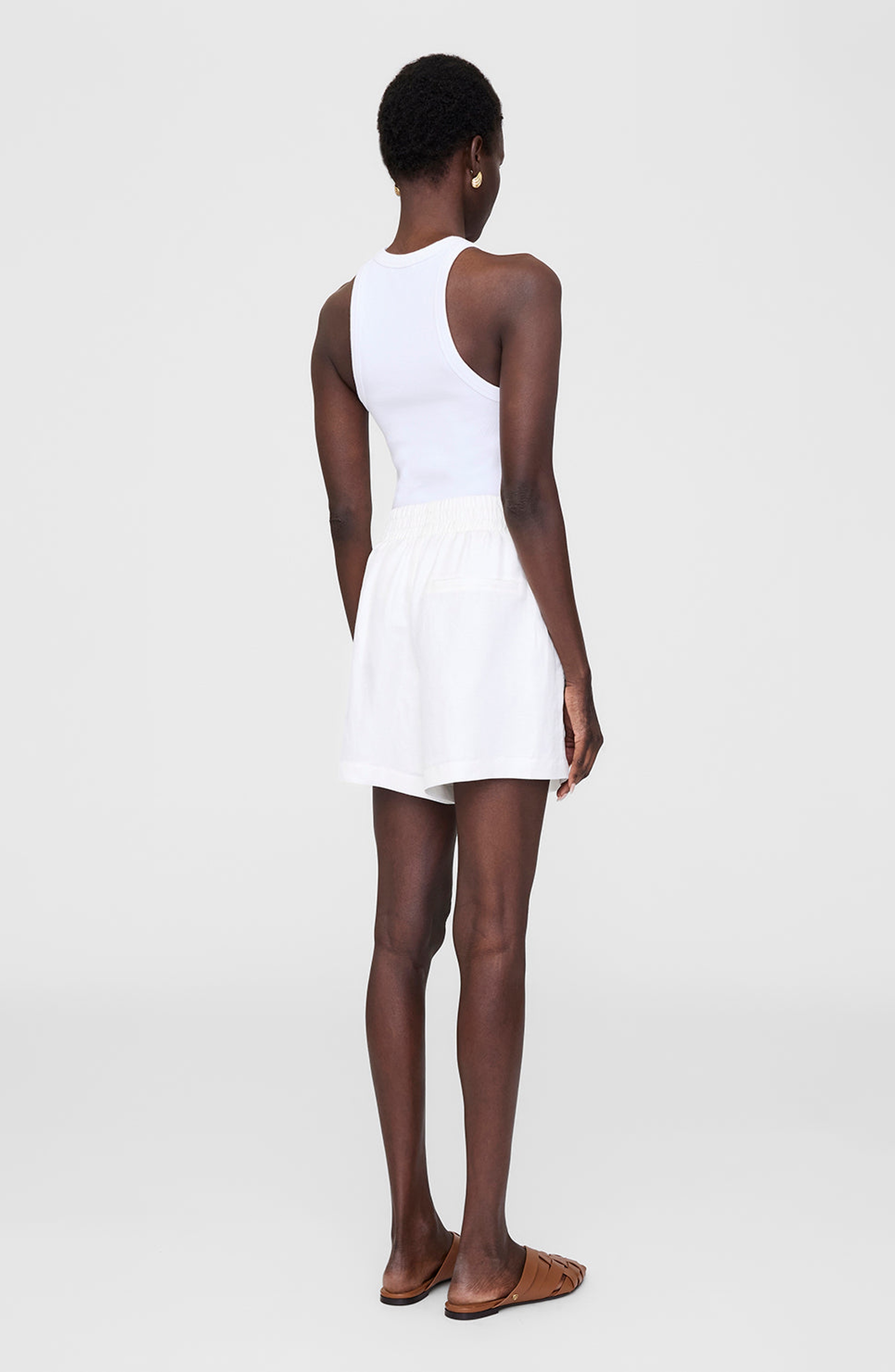 ANINE BING Kam Short in Ivory at Nordstrom - 2