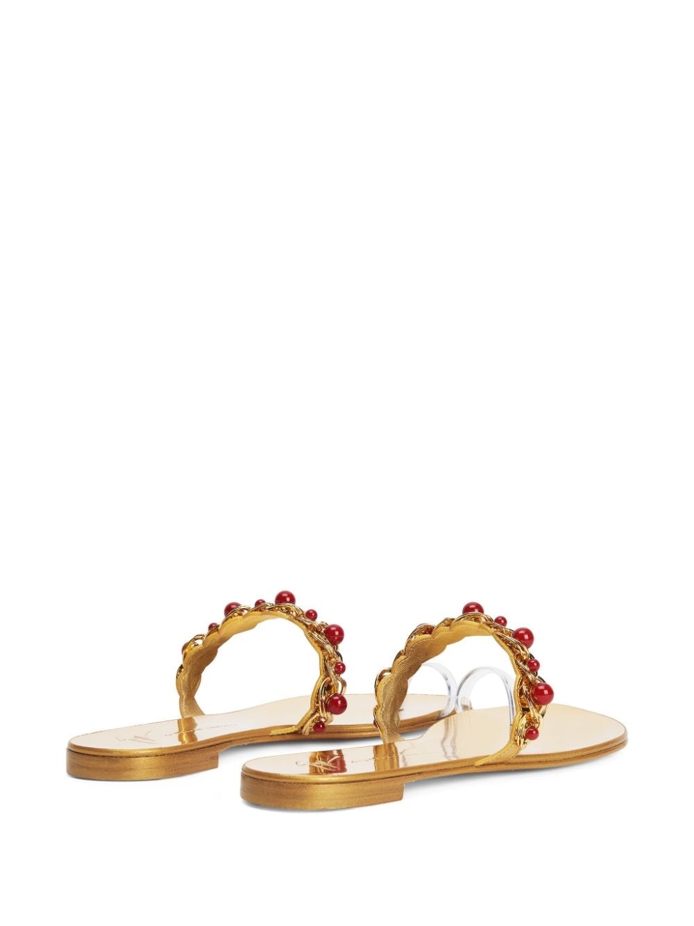 Marguerithe bead-embellished sandals - 3
