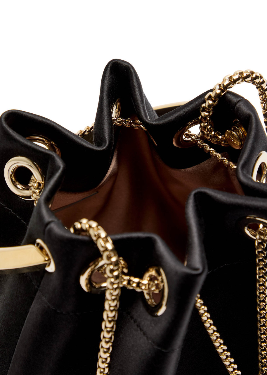 Jimmy Choo Bon Bon Satin Bucket bag - 4