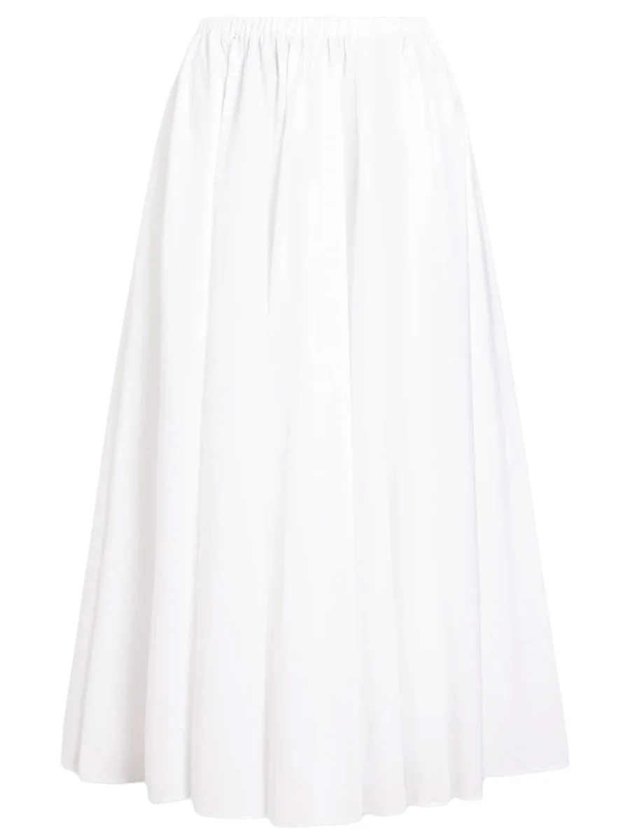 COTTON MIDI SKIRT - 1