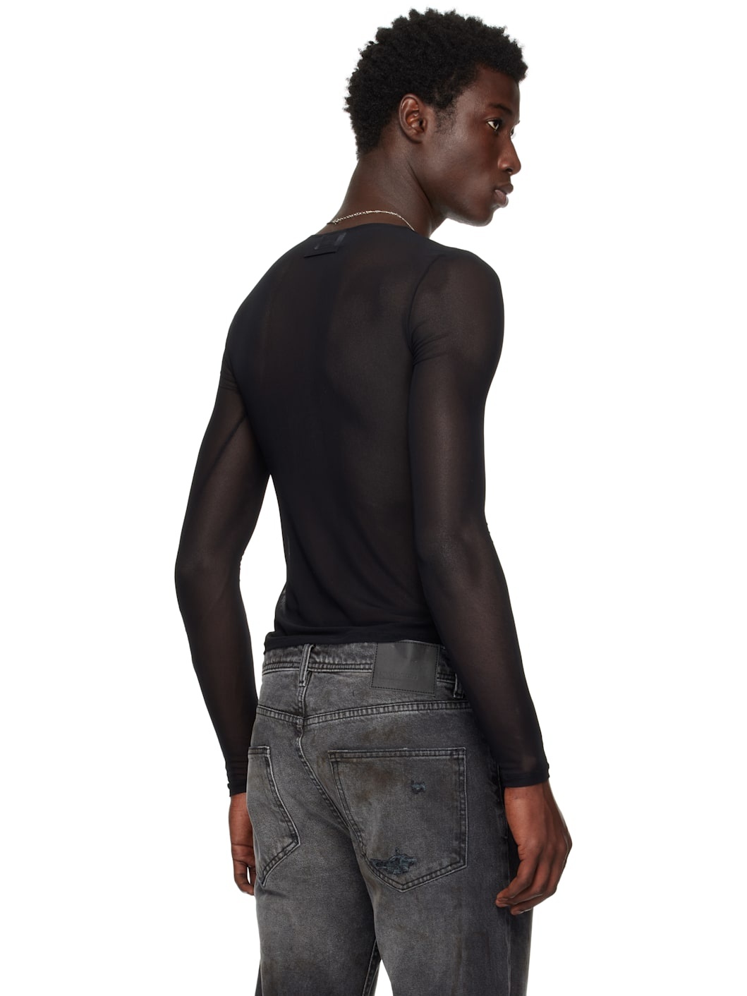 Black 'The Sequin' Top - 3
