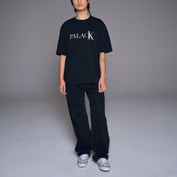 Palace x Calvin Klein Logo-Print T-shirt 'Black' 40317UC-UB1 - 2