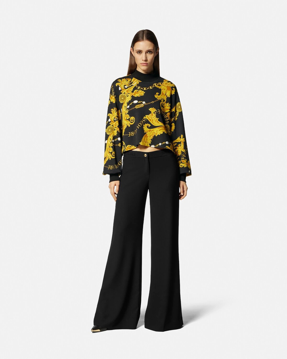 Logo Wide Pants - 2