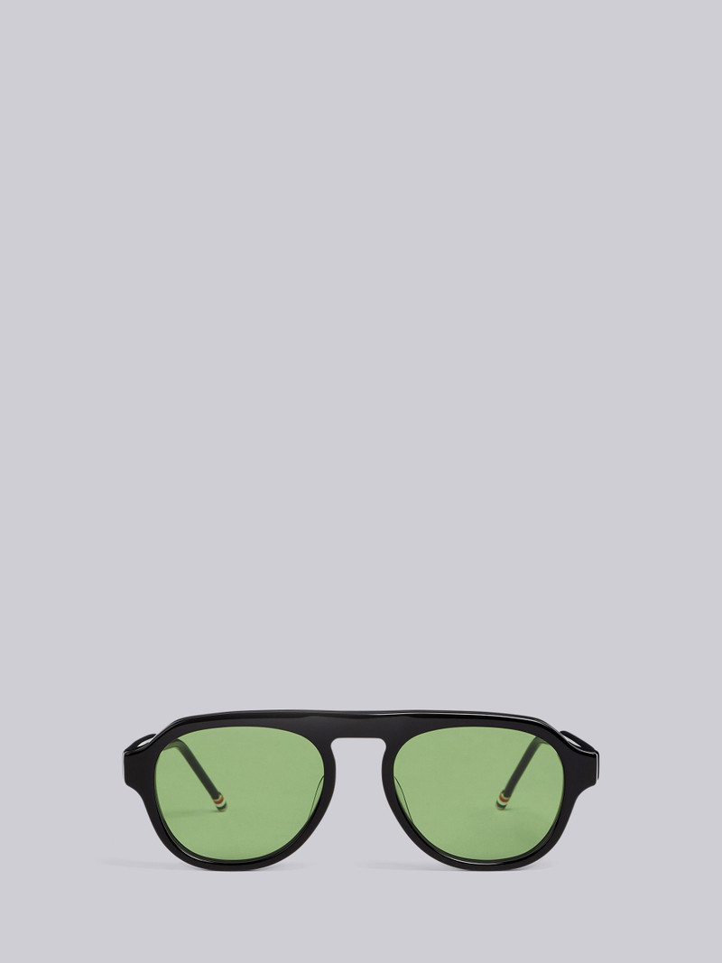 TB416 - Black Full Aviator Sunglasses 1