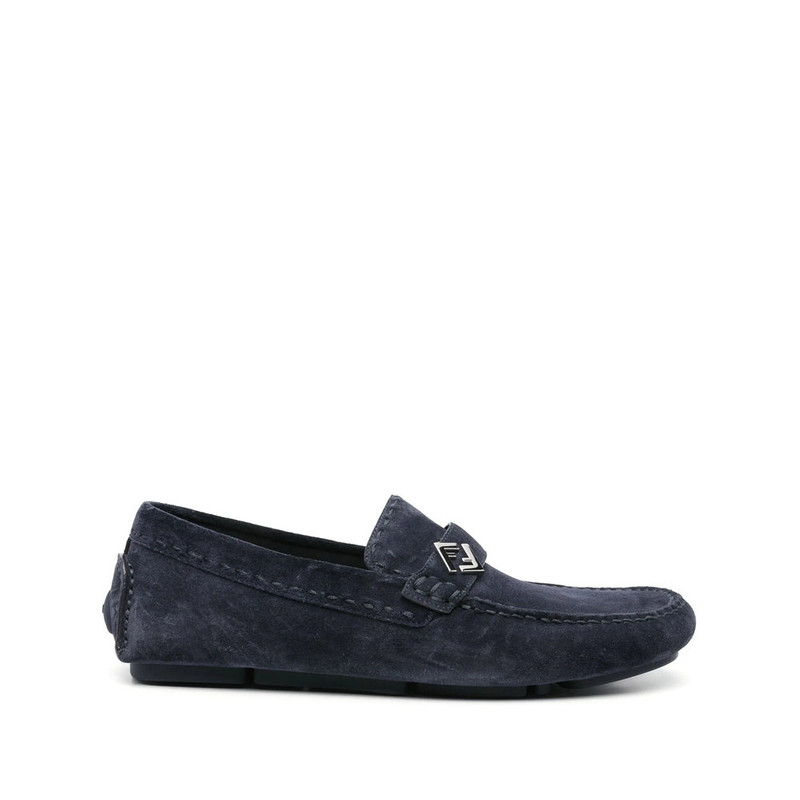Fendi Blue Loafers Men - 1
