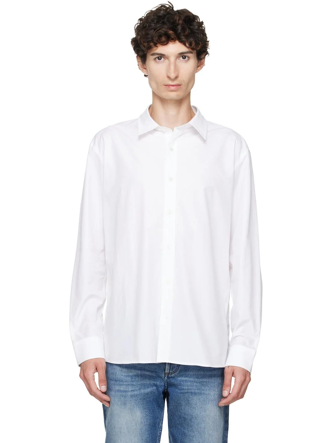 White Lino Shirt - 1
