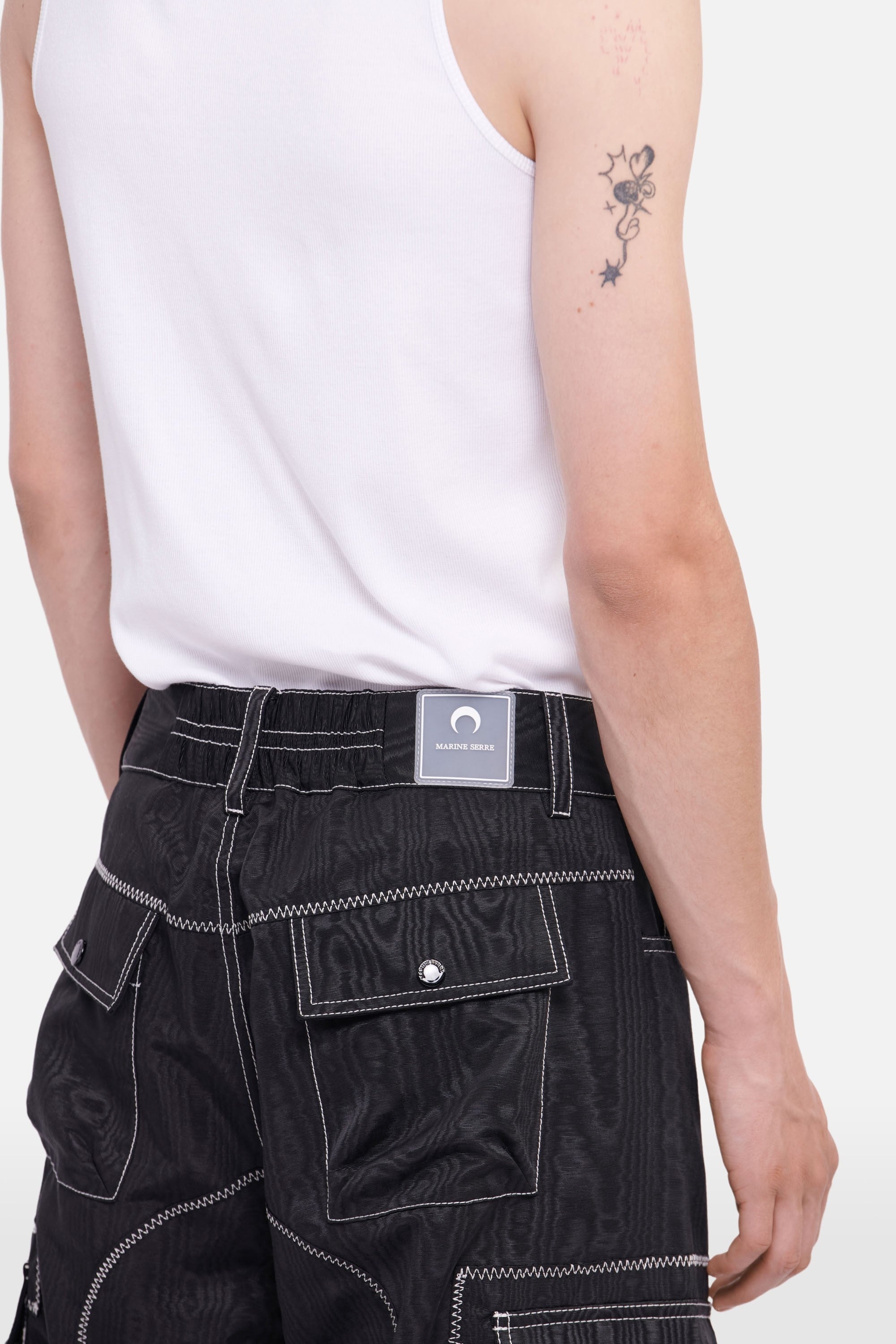 Moire Convertible Cargo Pants - 5