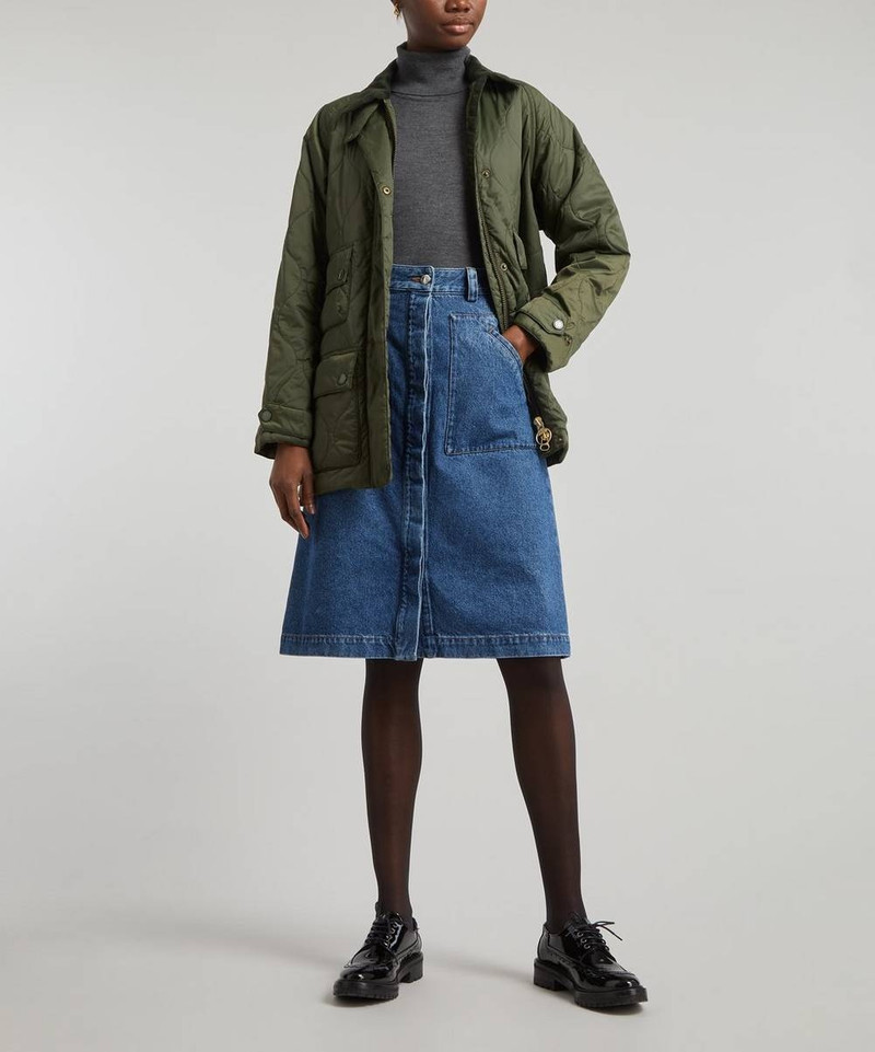 x Alexa Chung Myrtle Quilted Jacket 3