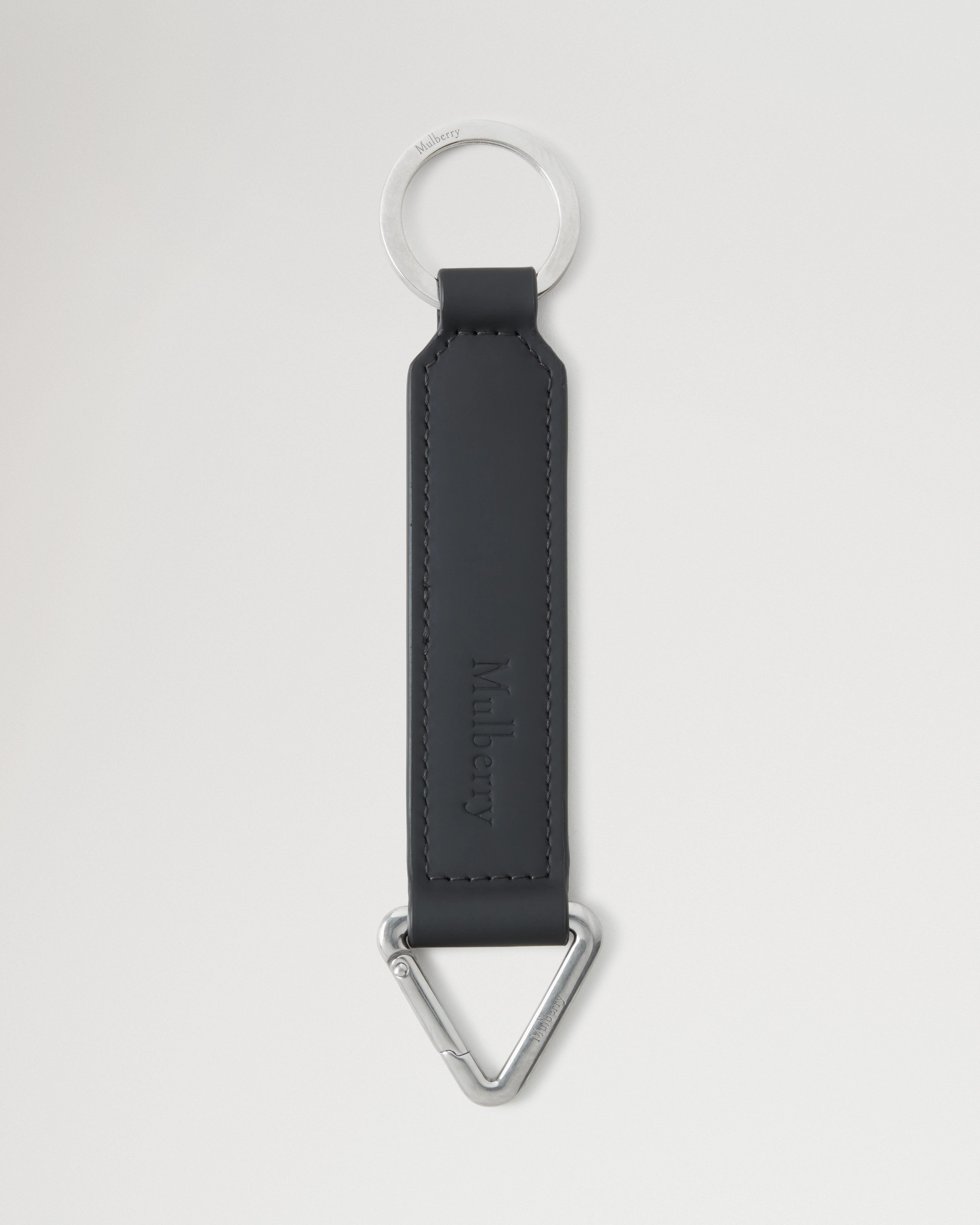Dalston Keyring
Black Rubberised Leather - 1