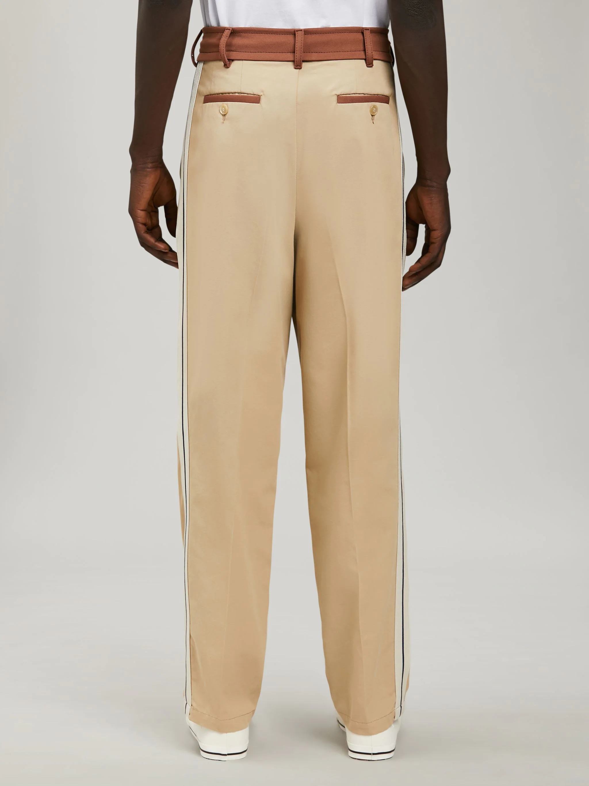 TRACK BELT PANTS - 5