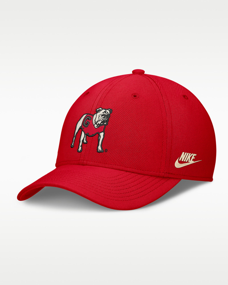 Georgia Legacy Rise Vintage Men's Nike Dri-FIT College Hat 1