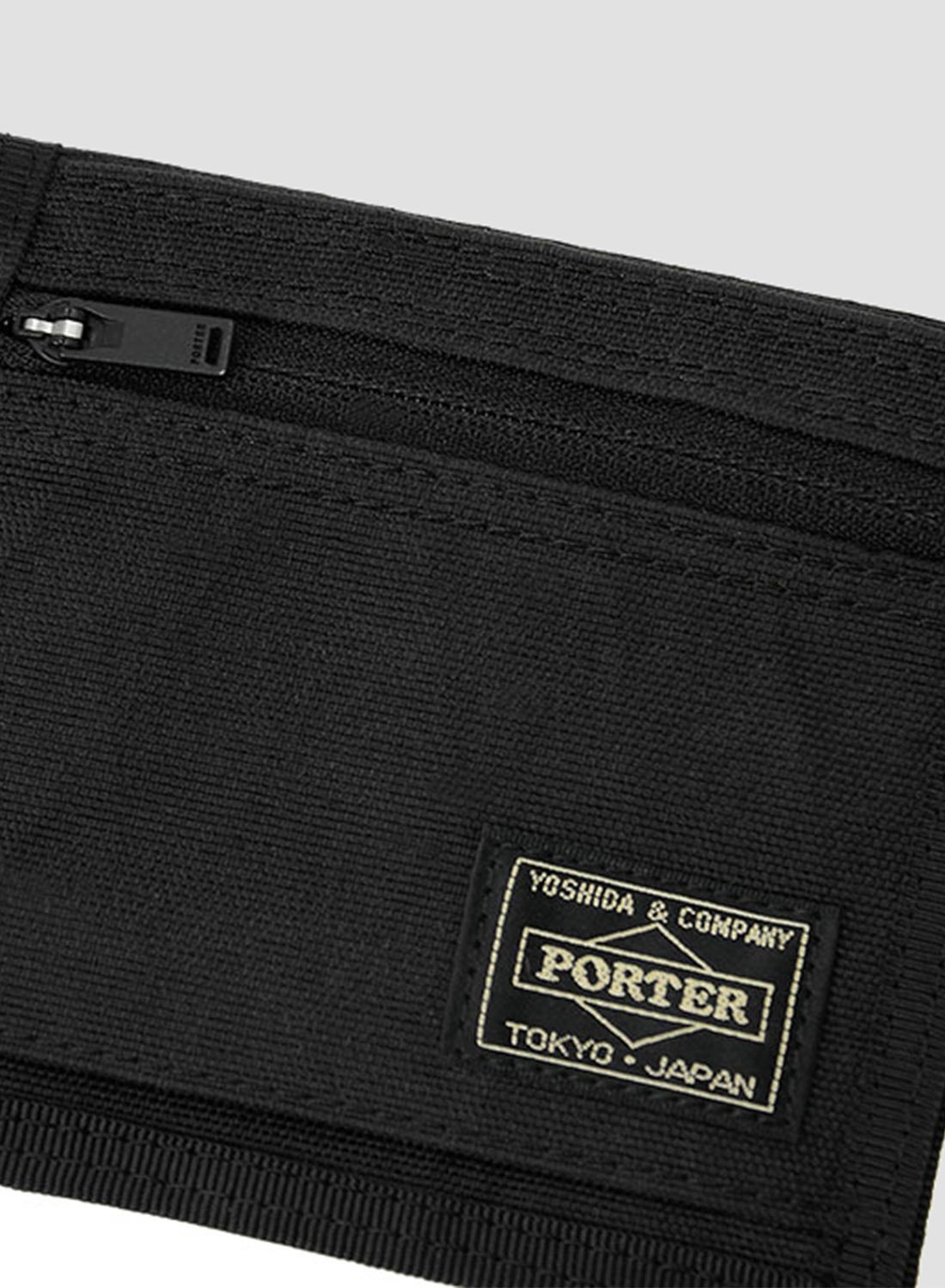 Porter-Yoshida & Co Hybrid Wallet in Black - 8