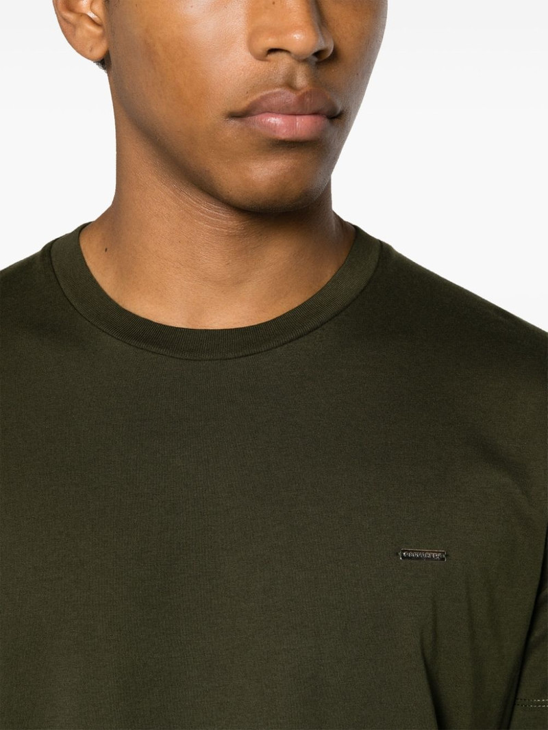 logo-plaque cotton T-shirt 5