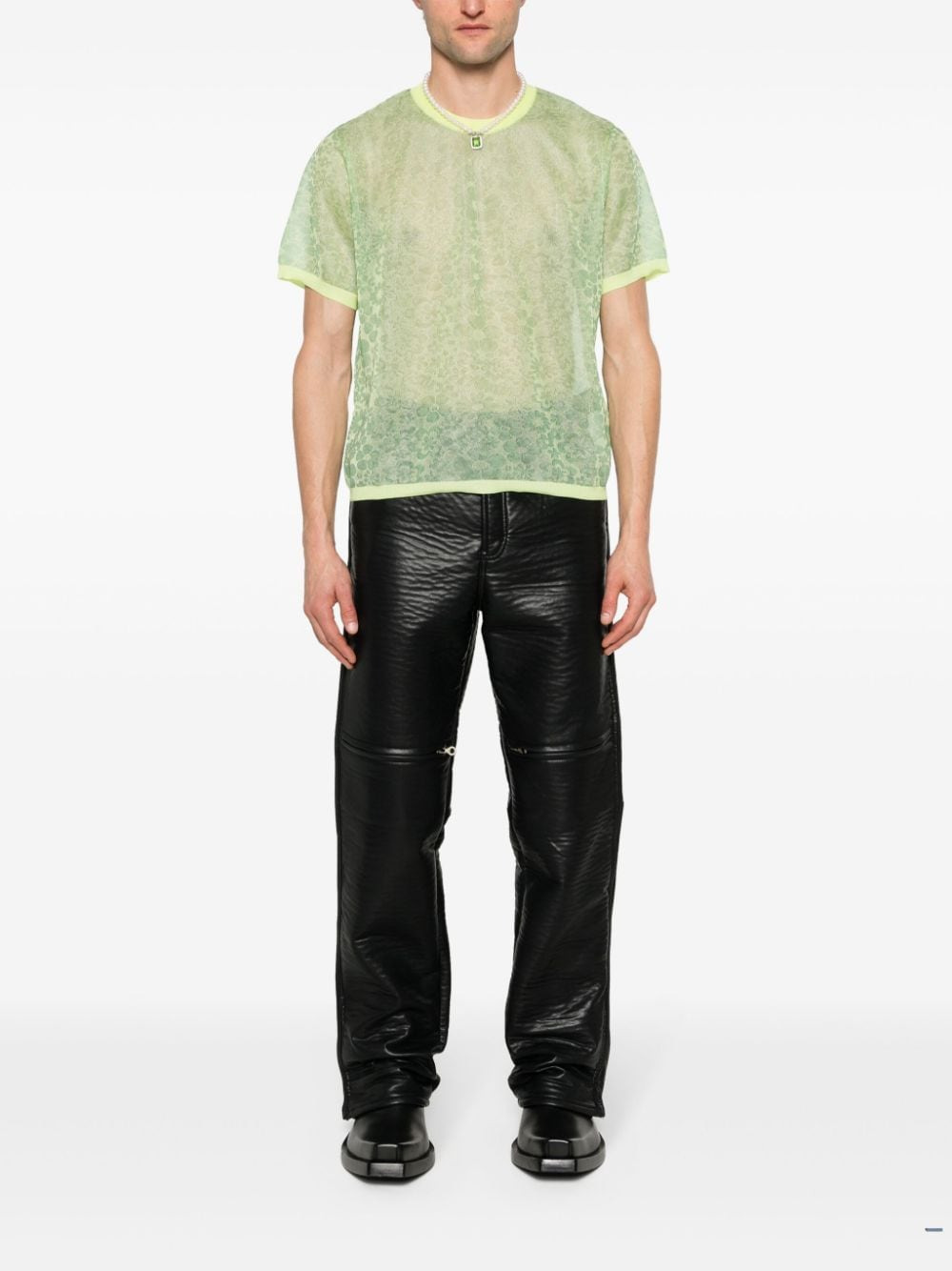 Martine Rose Men Logo T-Shirt - 3