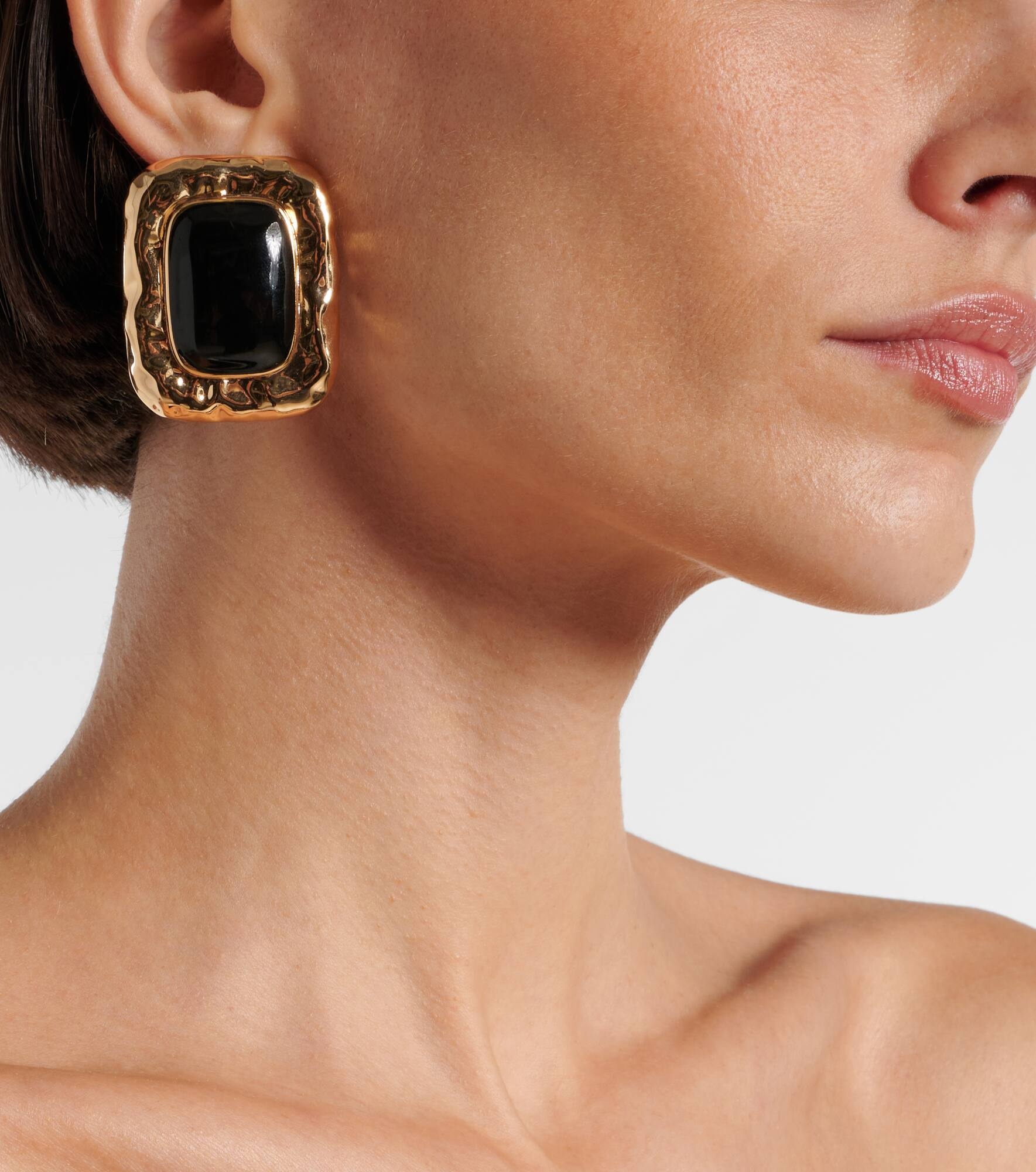 Enamel earrings - 3