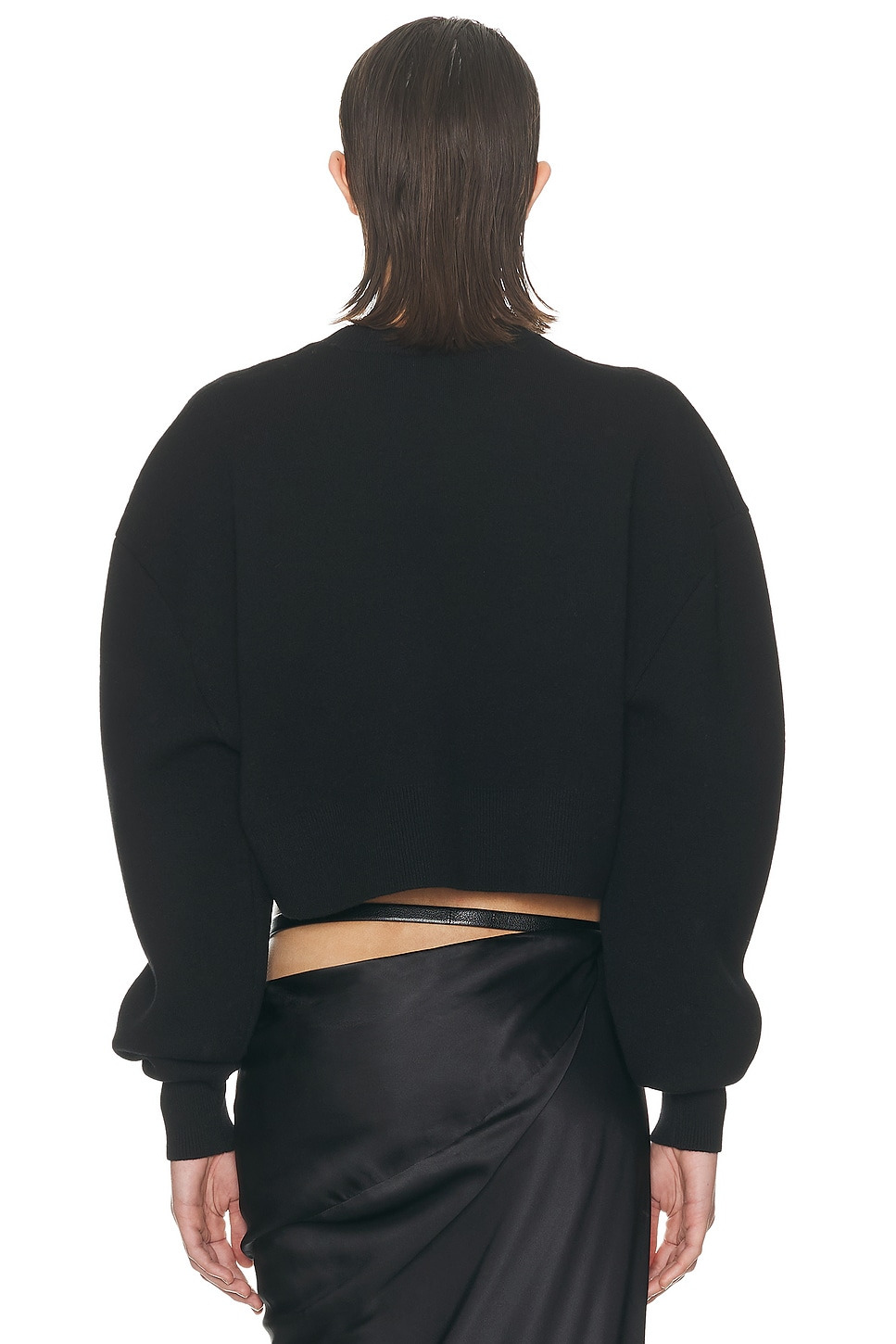 Sculptural Double Face Sweatshirt - 3