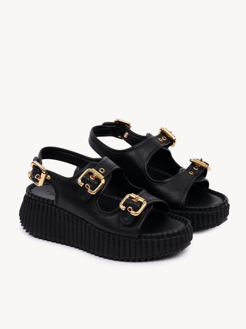 Chloé NAMA WEDGE SANDAL outlook