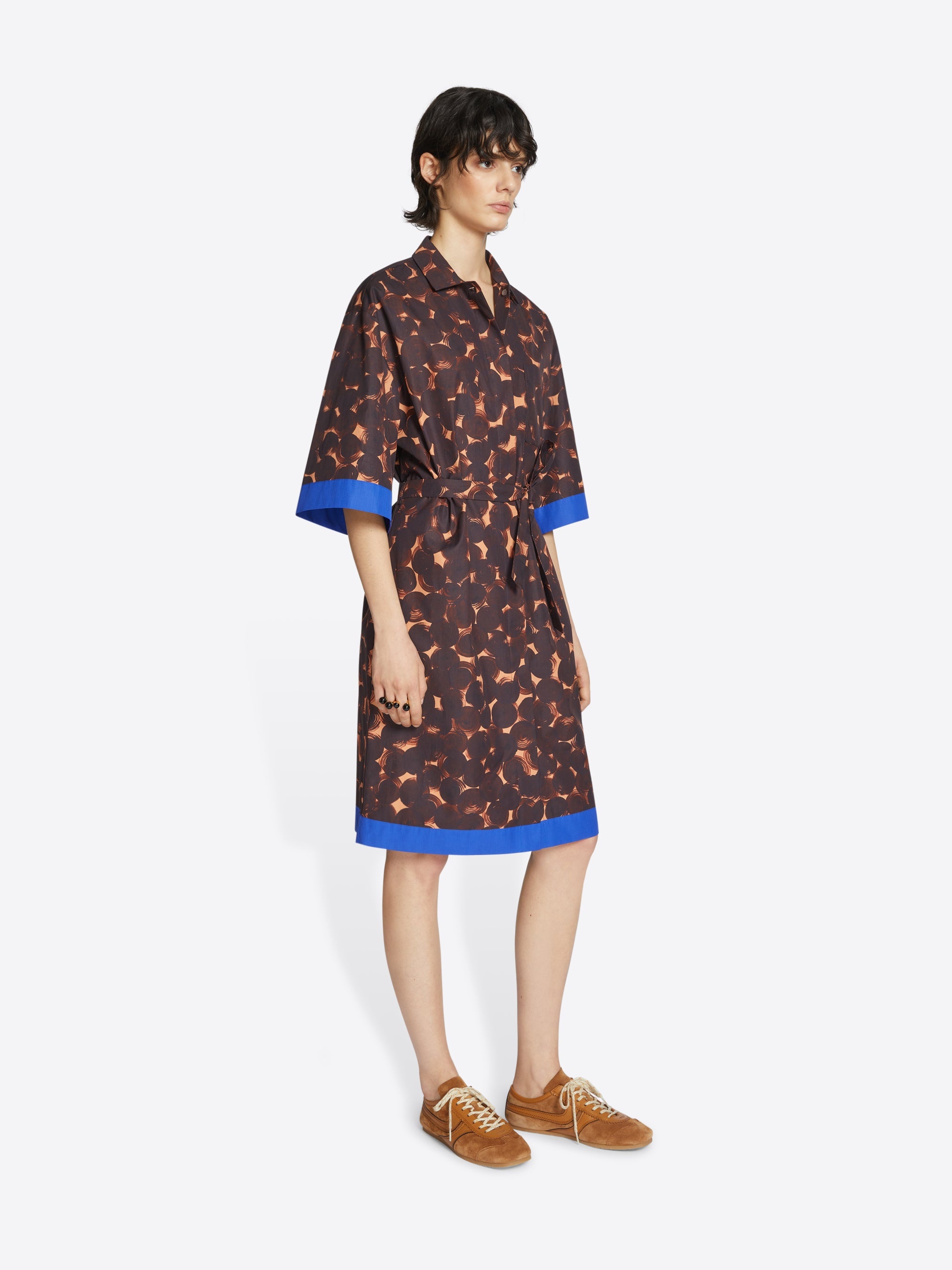 PRINTED SHIRT DRESS - 3