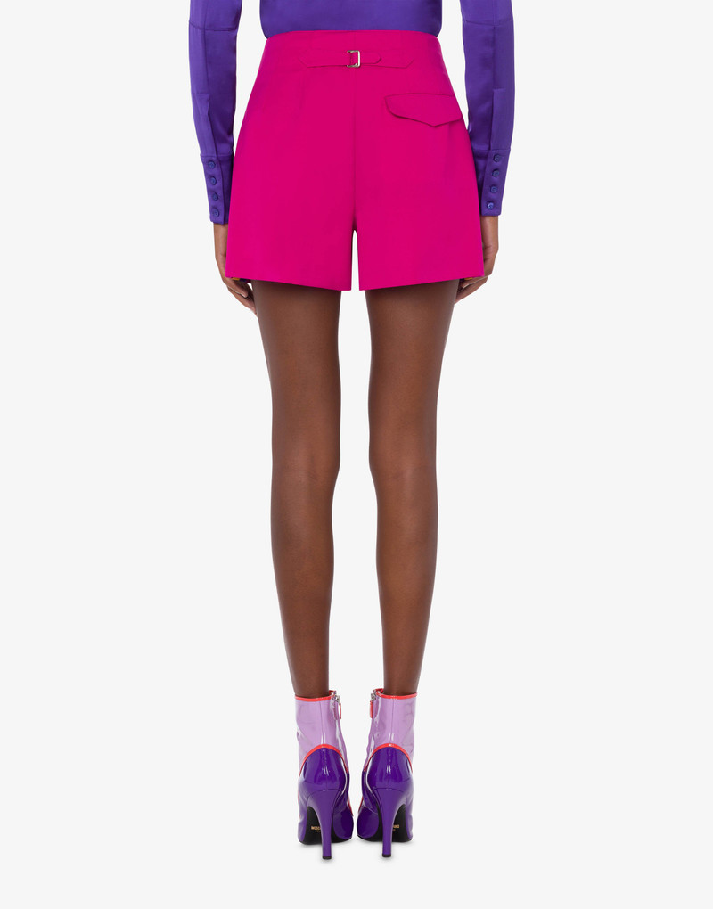WOOL SHORTS WITH COLOUR BLOCK BANDS 3