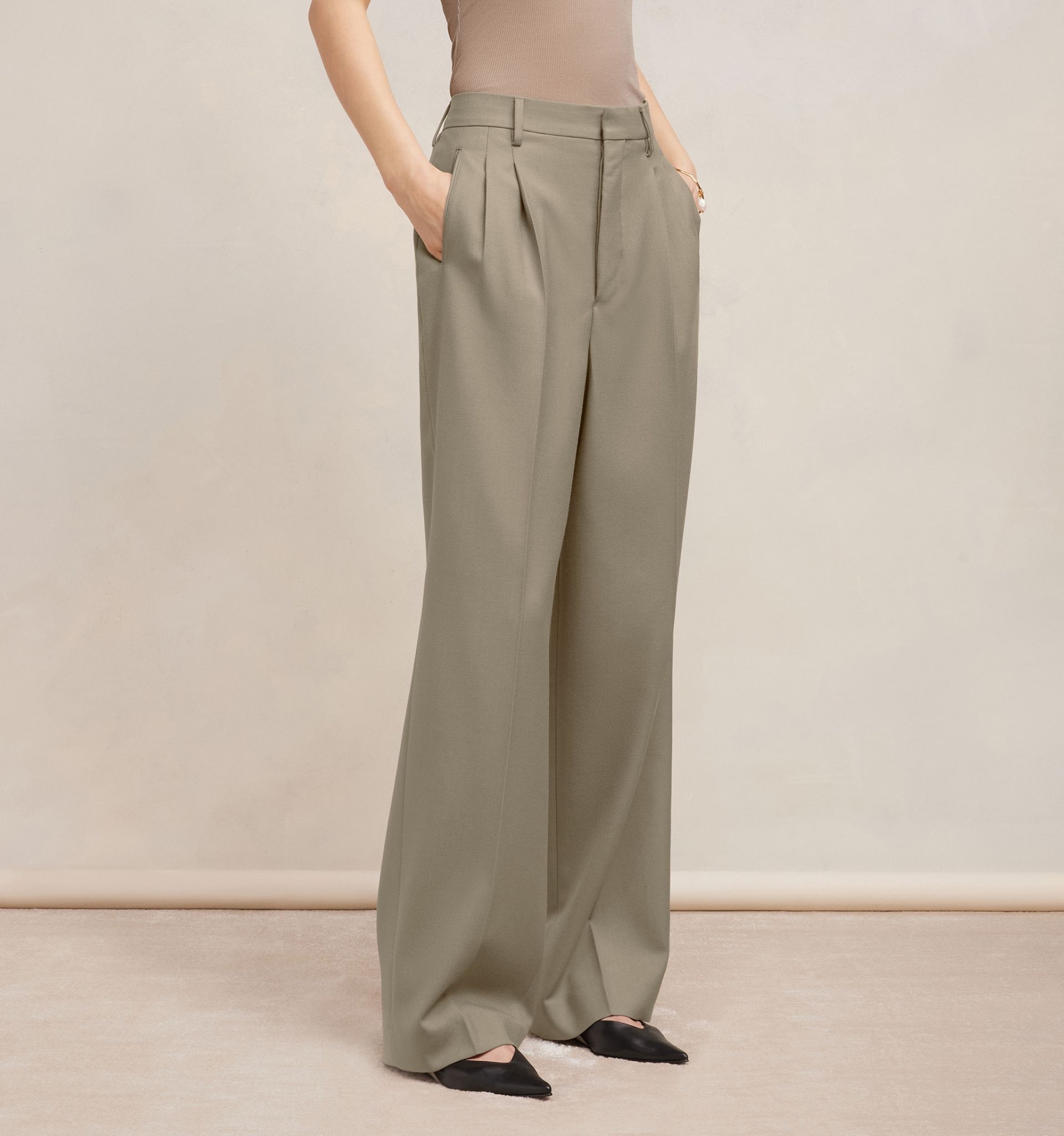 Straight Fit Trousers - 5