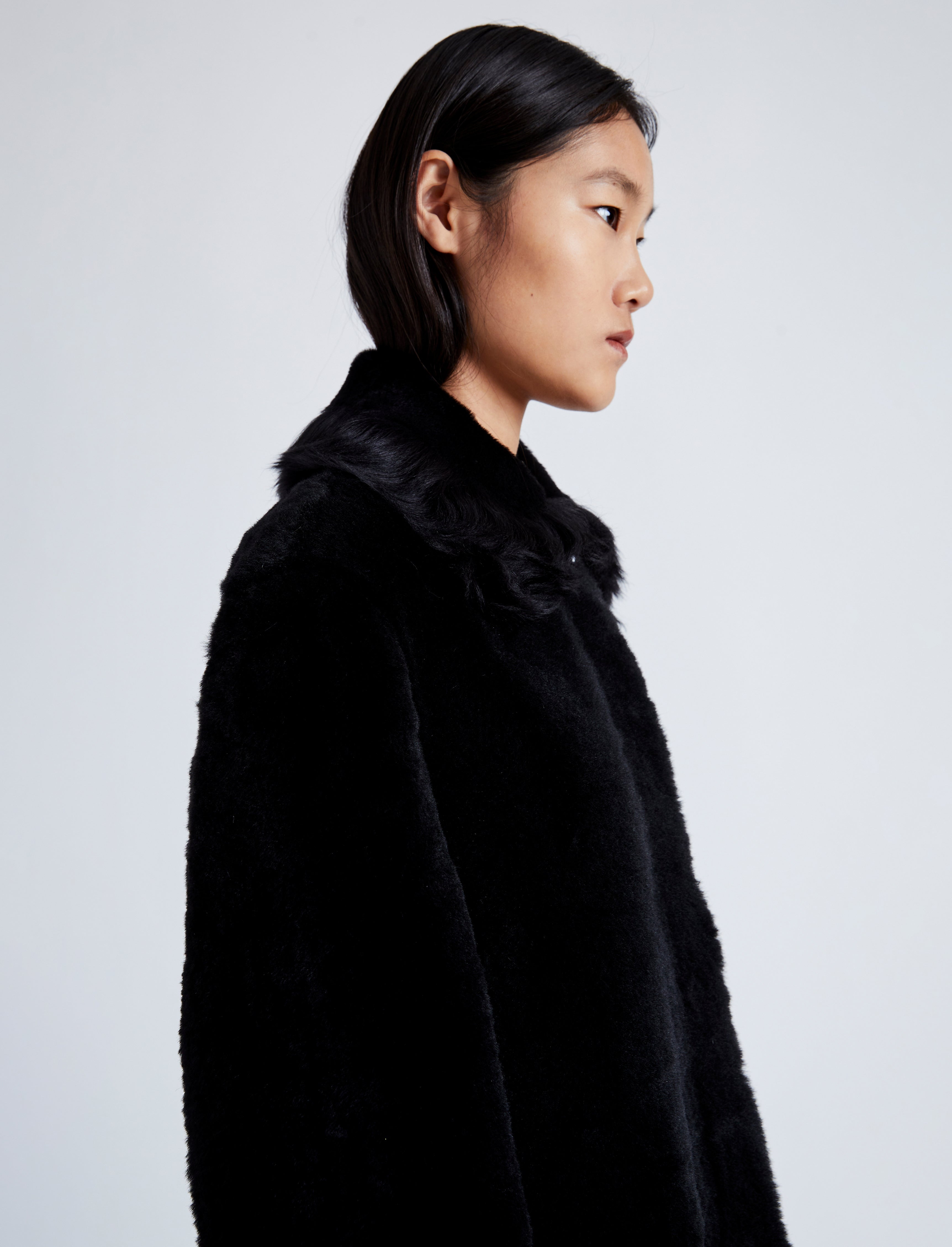 Fiona Coat in Shearling - 5
