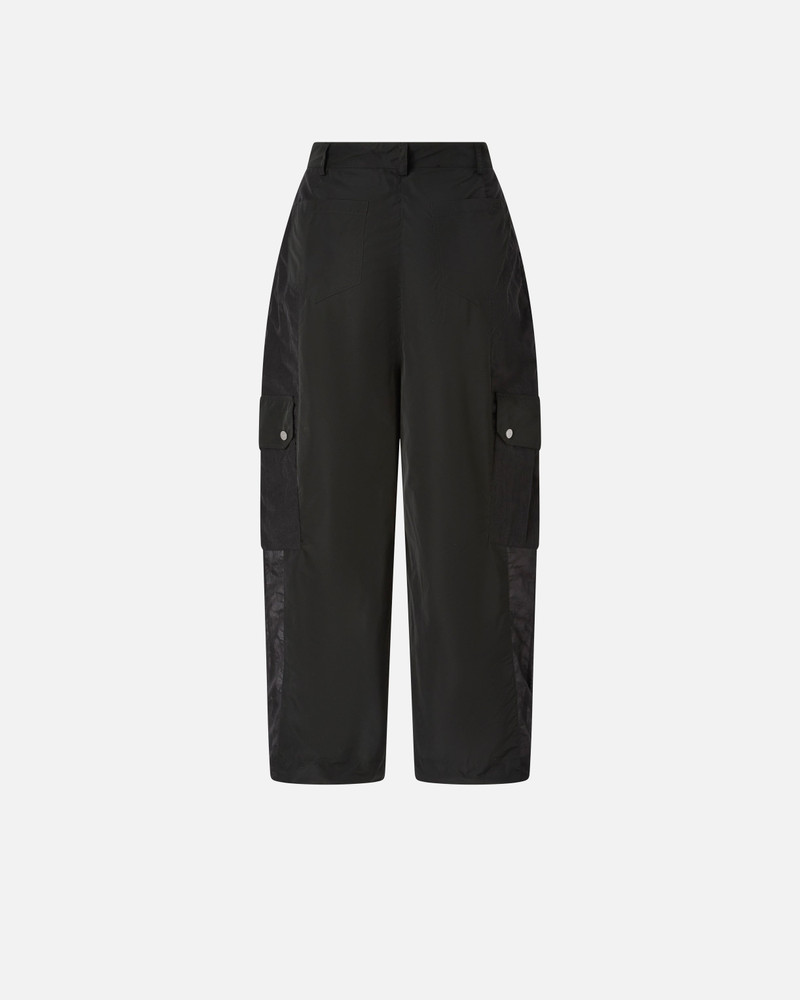 PINKO WORKWEAR TROUSERS WITH SHEER INSERTS outlook