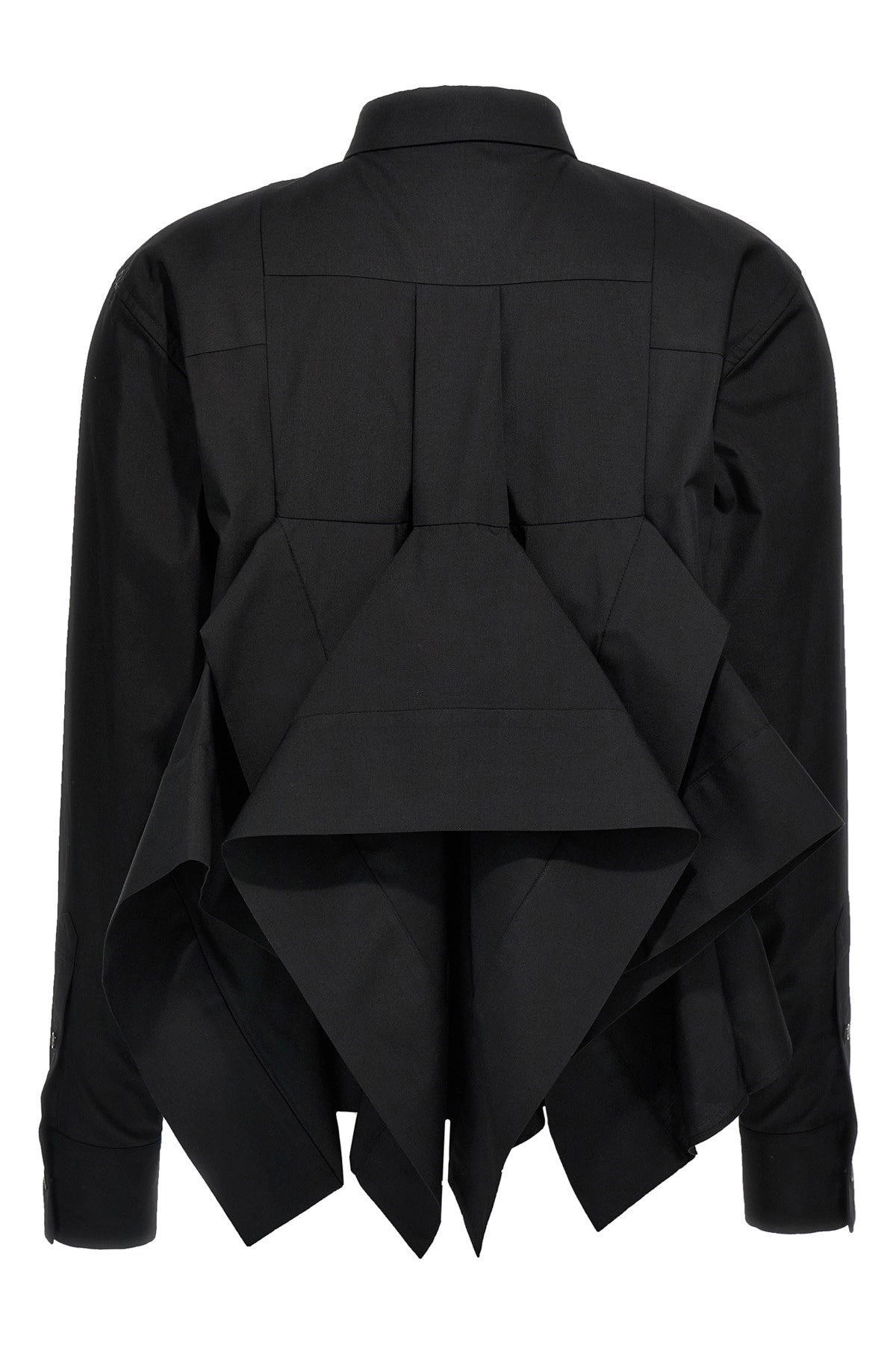 Sacai Women Flounced Shirt - 3