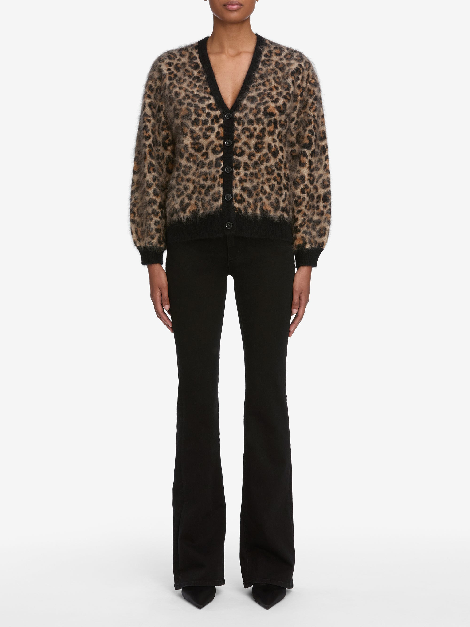 The Brushed Leopard Cardi in Leopard - 2