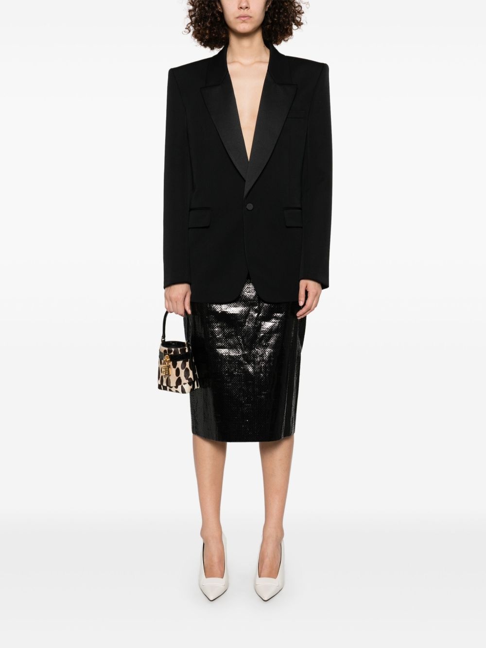 grain-de-poudre blazer - 2