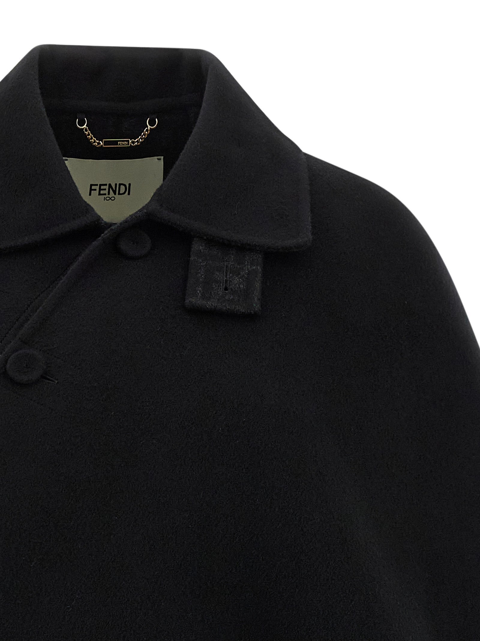 Fendi Women 'Double Wool' Cape - 3