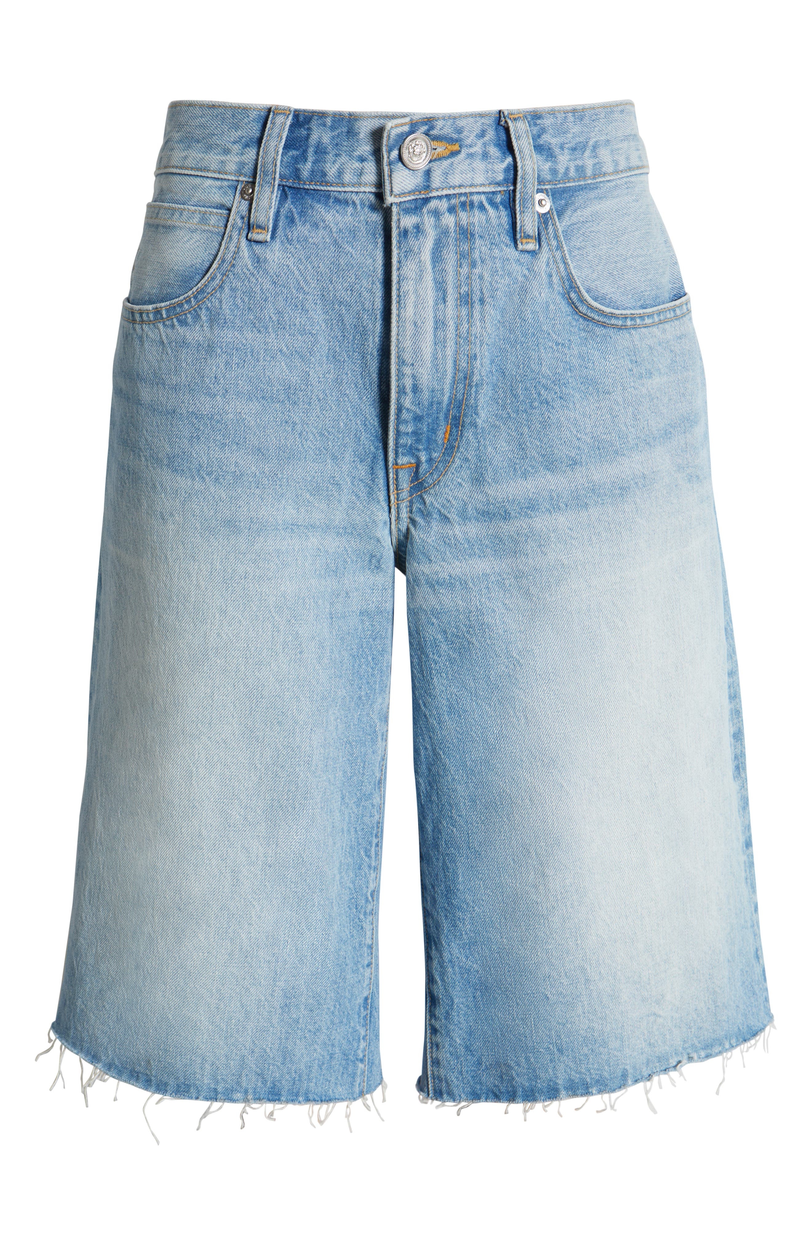 SLVRLAKE Mica Cutoff Denim Shorts in Shes The One at Nordstrom - 5