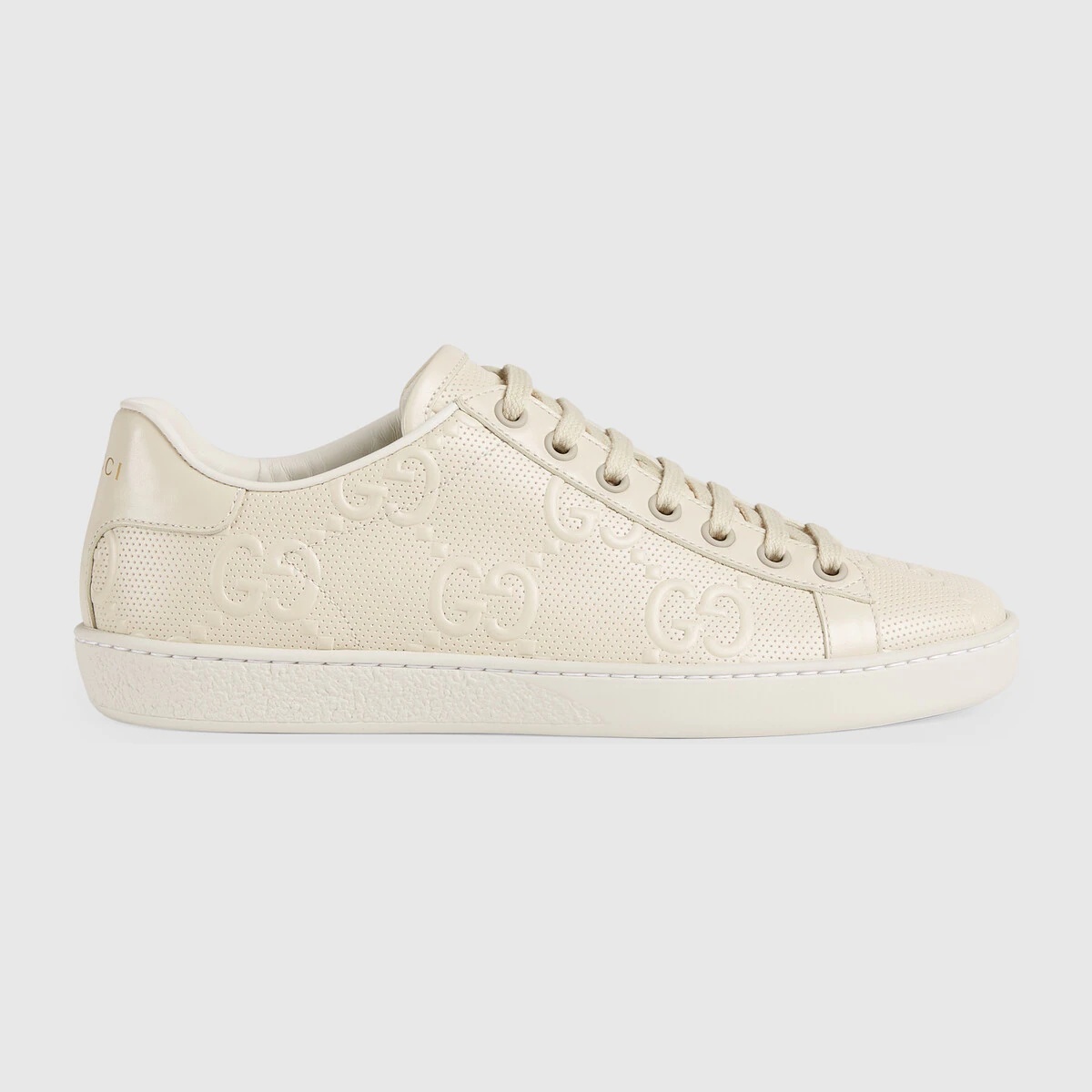 Women's GG embossed Ace sneaker - 1