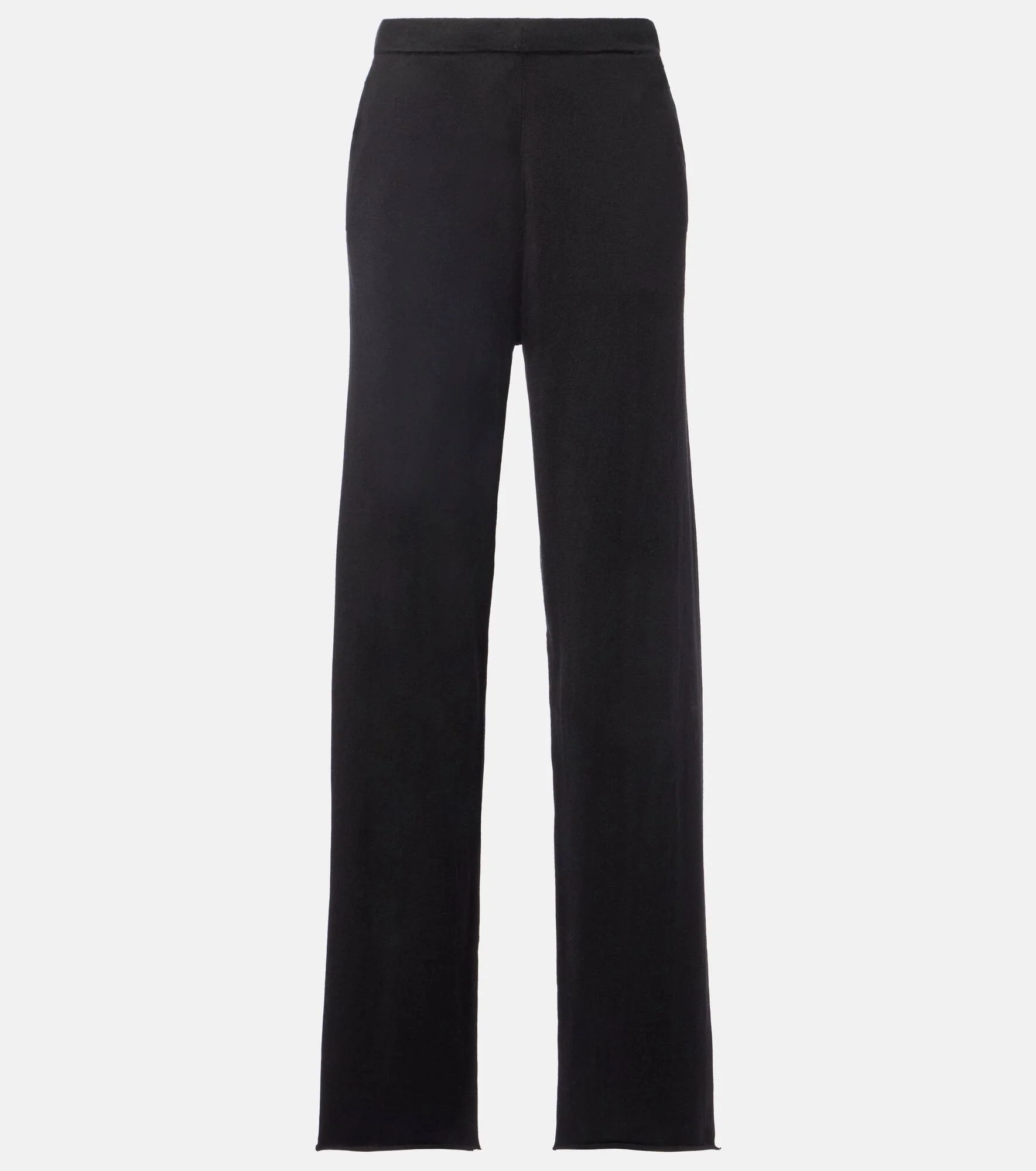 N°353 Relax cotton and cashmere wide-leg pants - 1