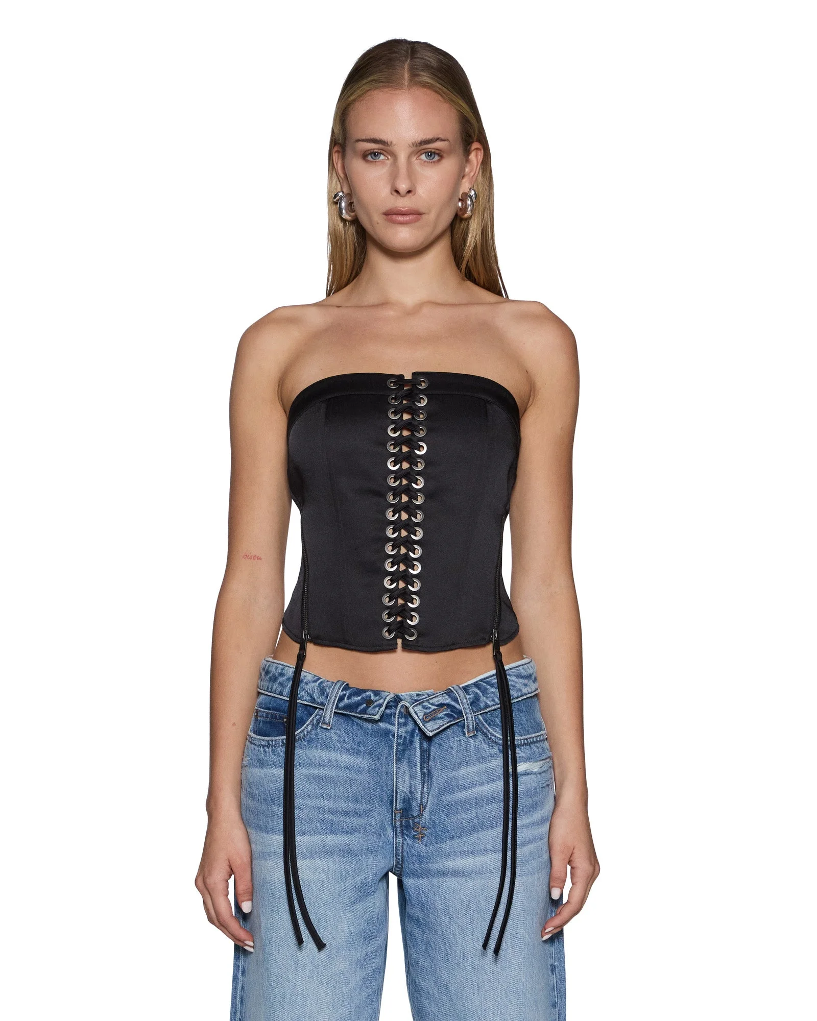 DUTCHESS BUSTIER BLACK - 1