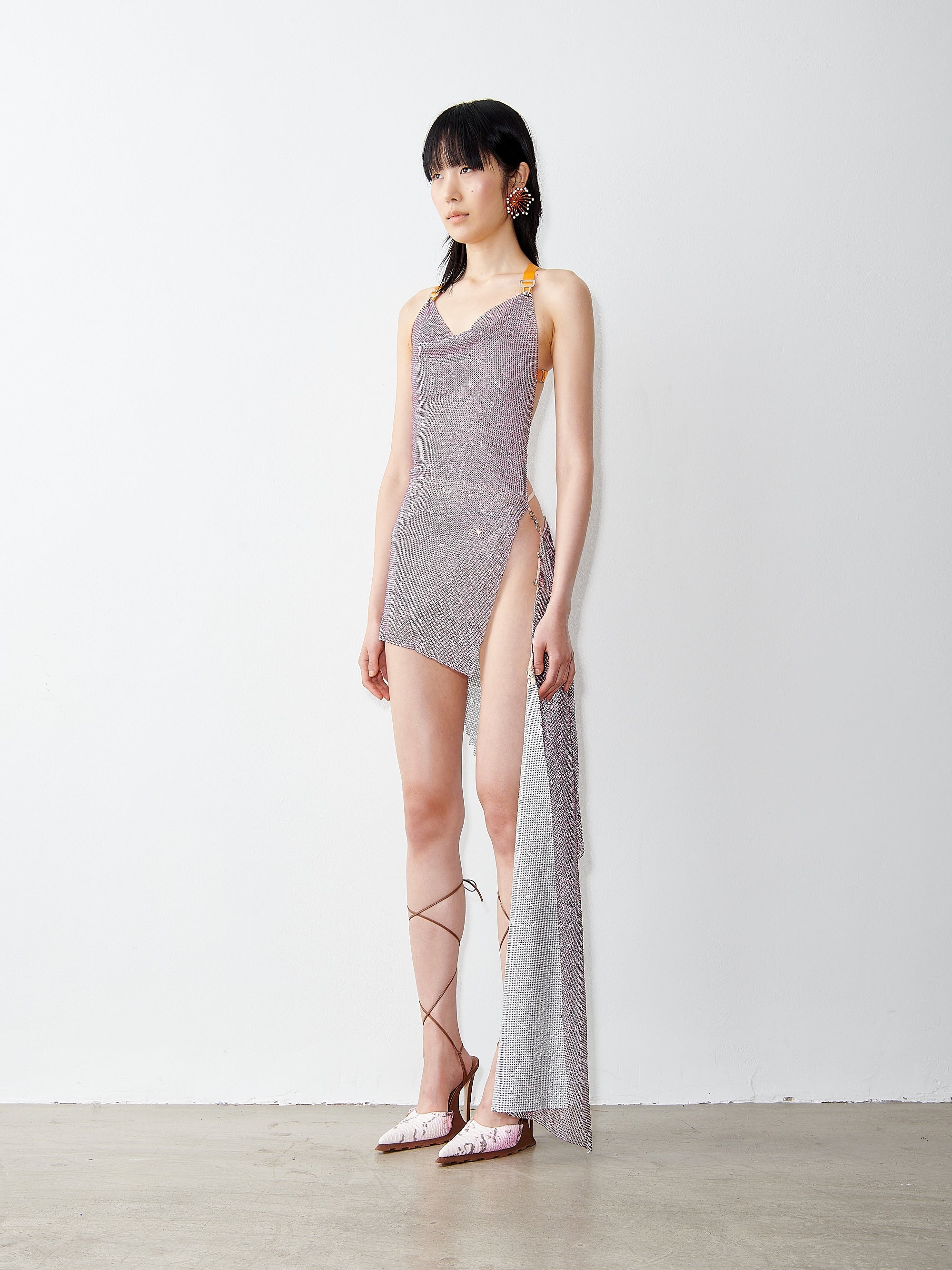 RHINESTONED MARJAN DRESS COSMO - 3