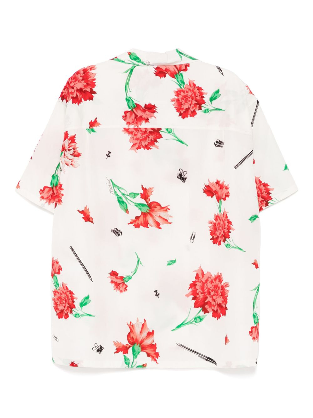 floral-print shirt - 2