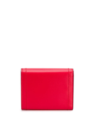 Moschino logo plaque cardholder outlook