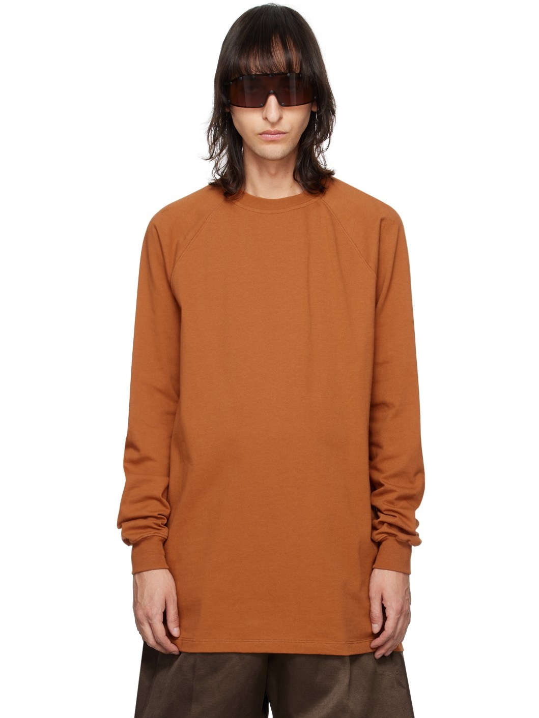 Orange Baseball Sweatshirt - 1