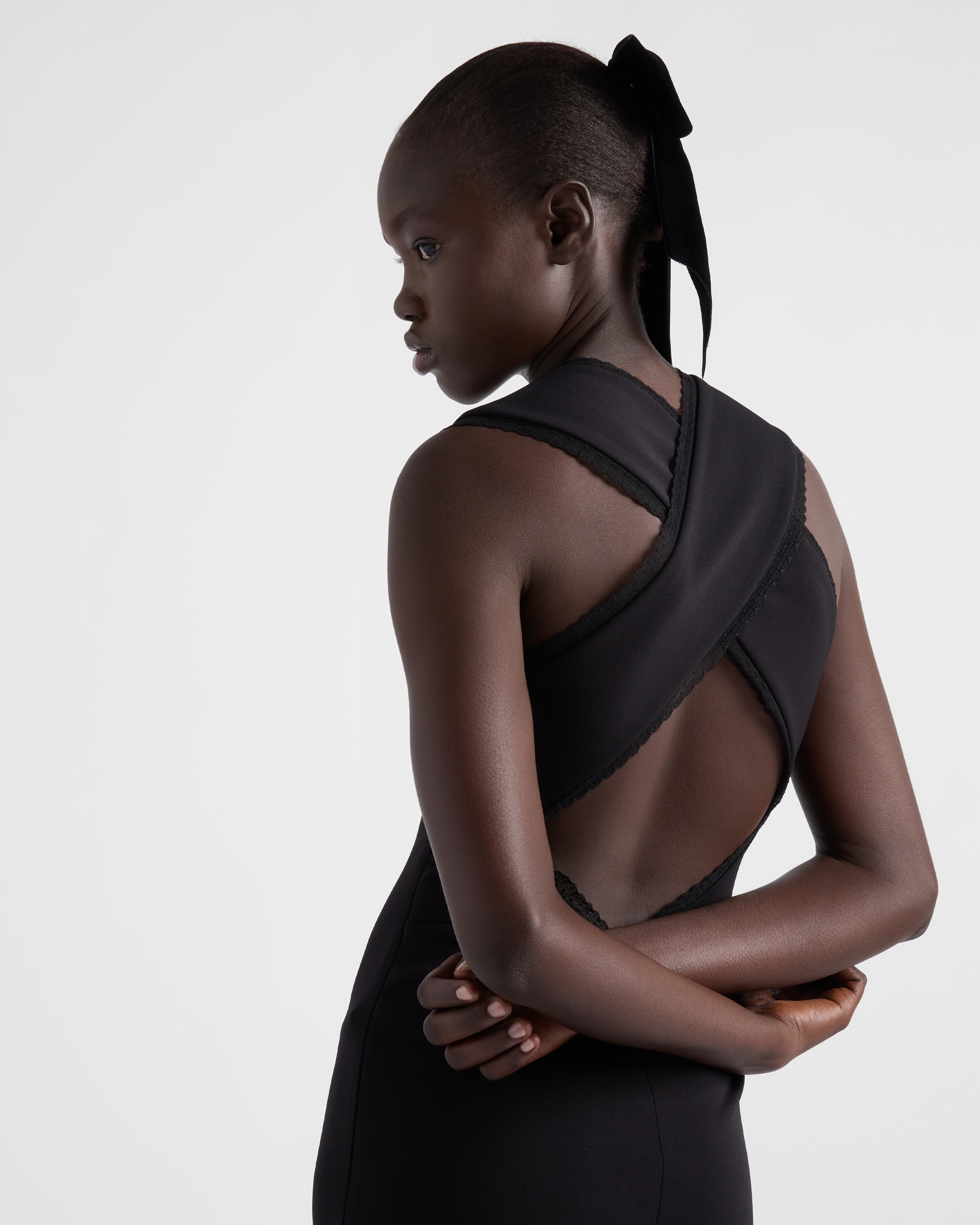 Interlock crêpe dress - 4