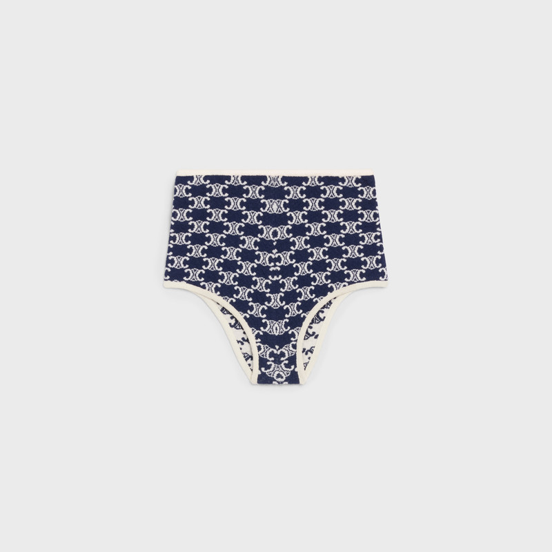 BOYSHORT PANTY IN COTTON BOUCLÉ 1