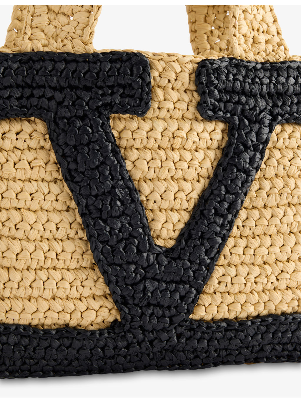 Viva Superstar Small Raffia Tote Bag - 3