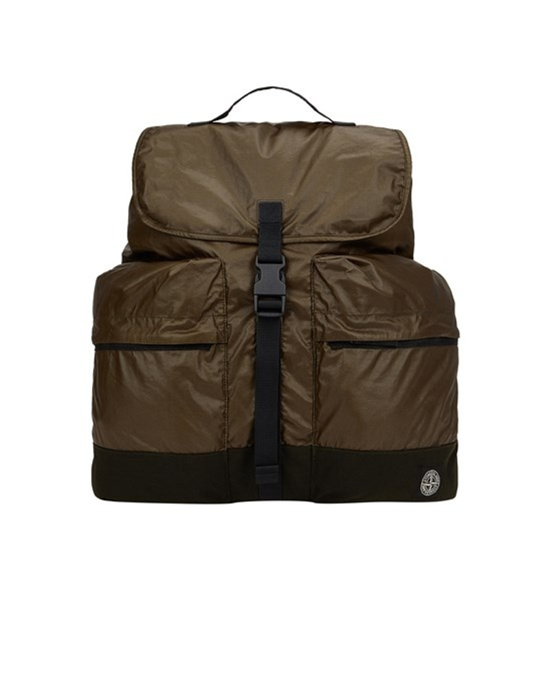 90770 MUSSOLA GOMMATA CANVAS OLIVE GREEN 1