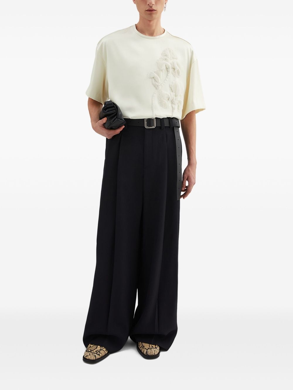 embroidered T-shirt - 2