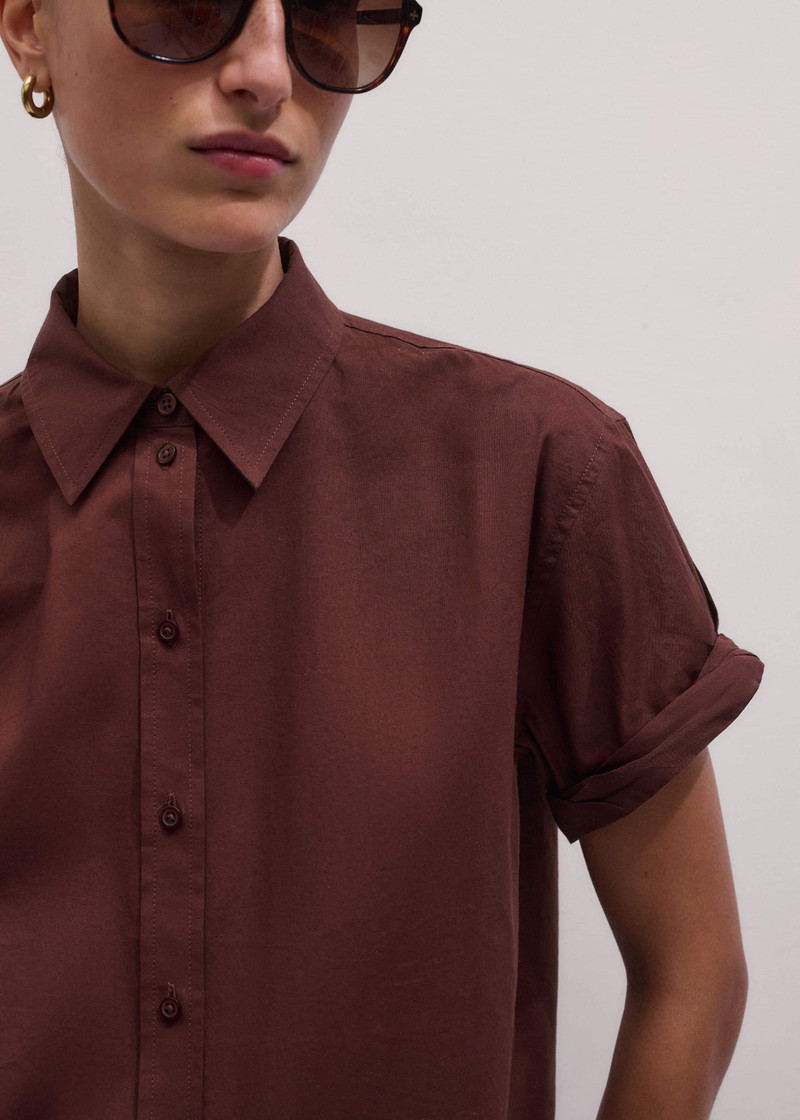 ME+EM Washed Cotton Short Sleeve Shirt outlook